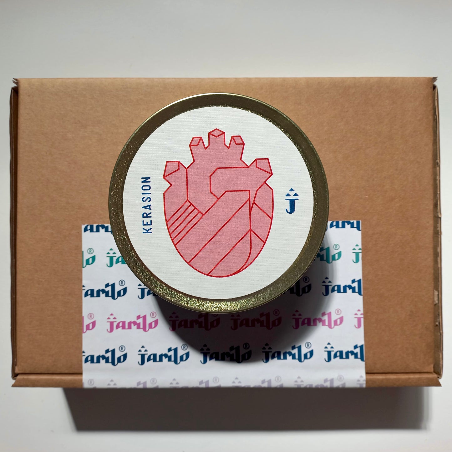 Handmade Scented Candle | KERASION | Cherry notes | 250g | Jarilo