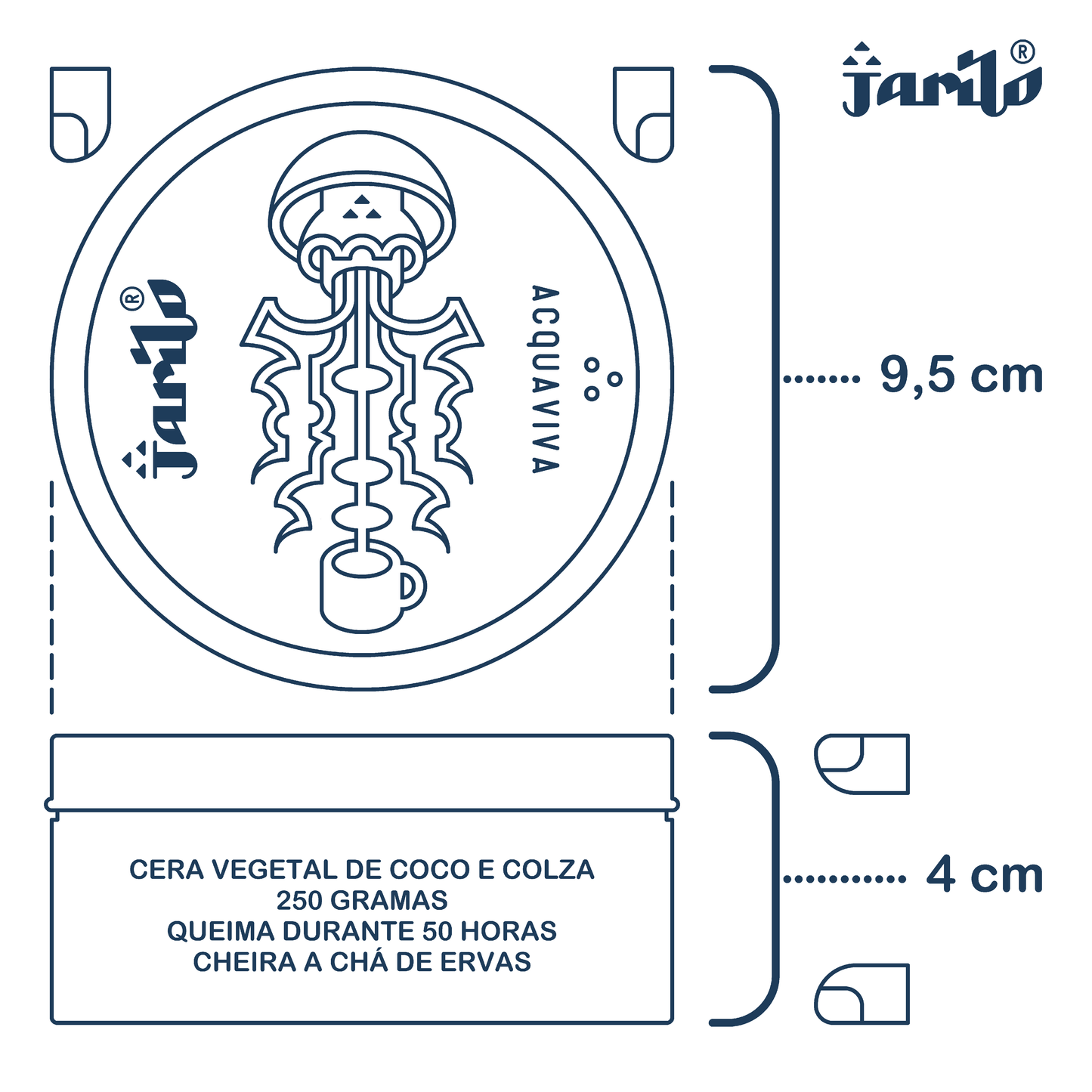 Jarilo - Velas perfumadas artesanais