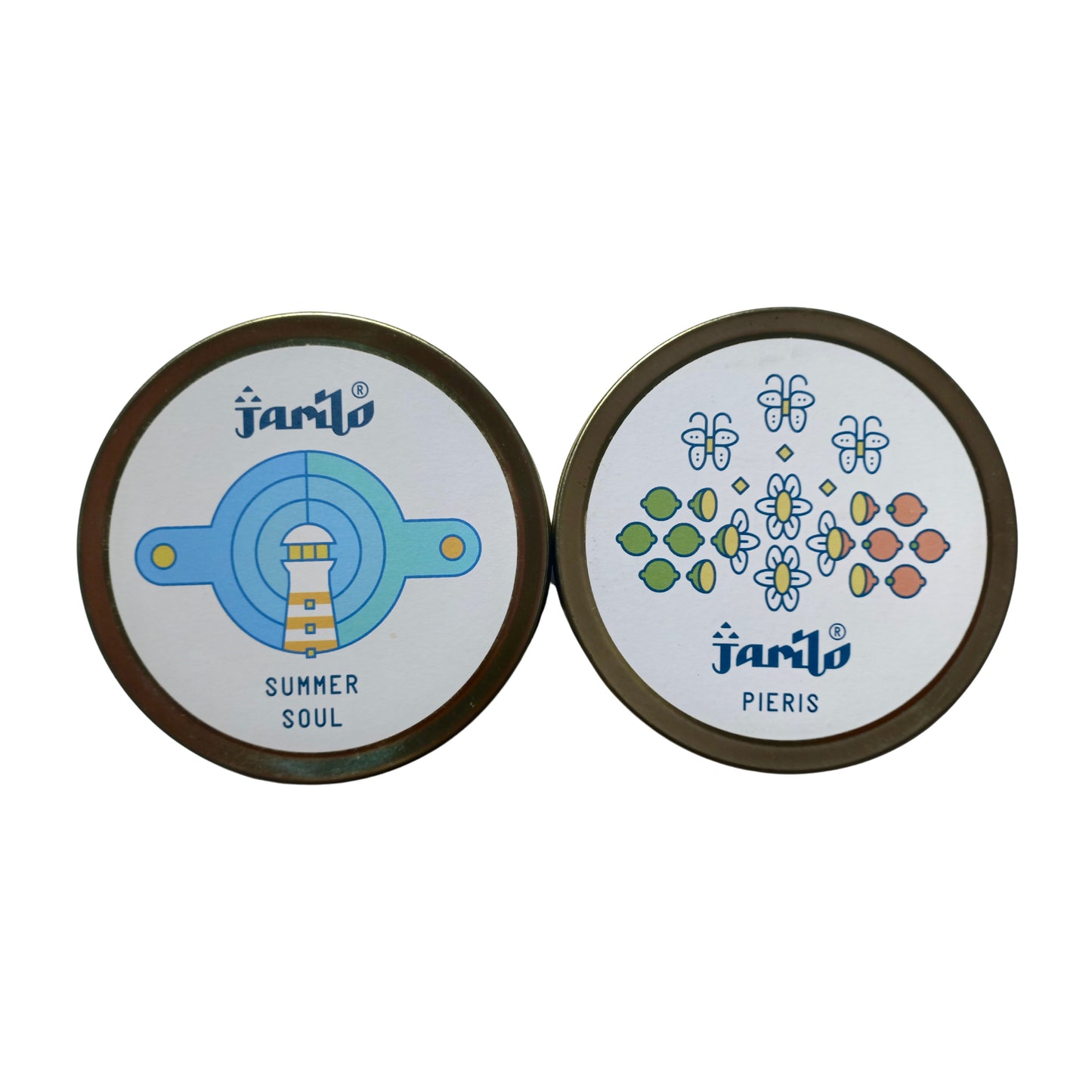 Pack especial de 2 velas aromáticas artesanais | 2x250g | Jarilo