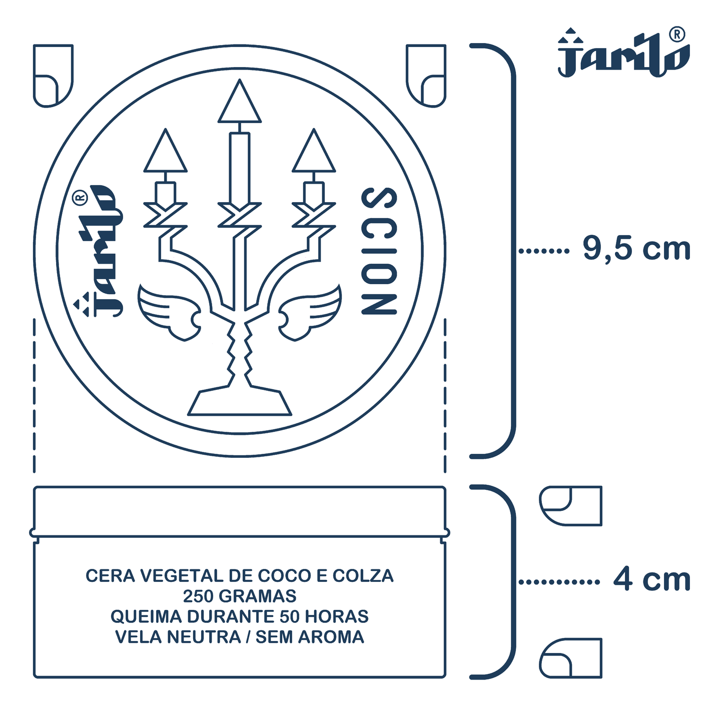 Jarilo - Velas artesanais de cera vegetal