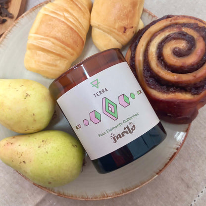 Vela Aromática Artesanal | TERRA | Notas de | 150g | Jarilo