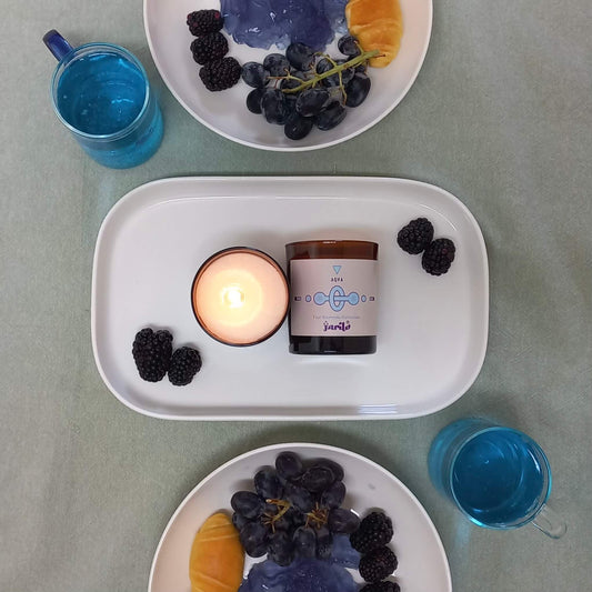 Vela Aromática Artesanal | AQVA | Notas de | 150g | Jarilo