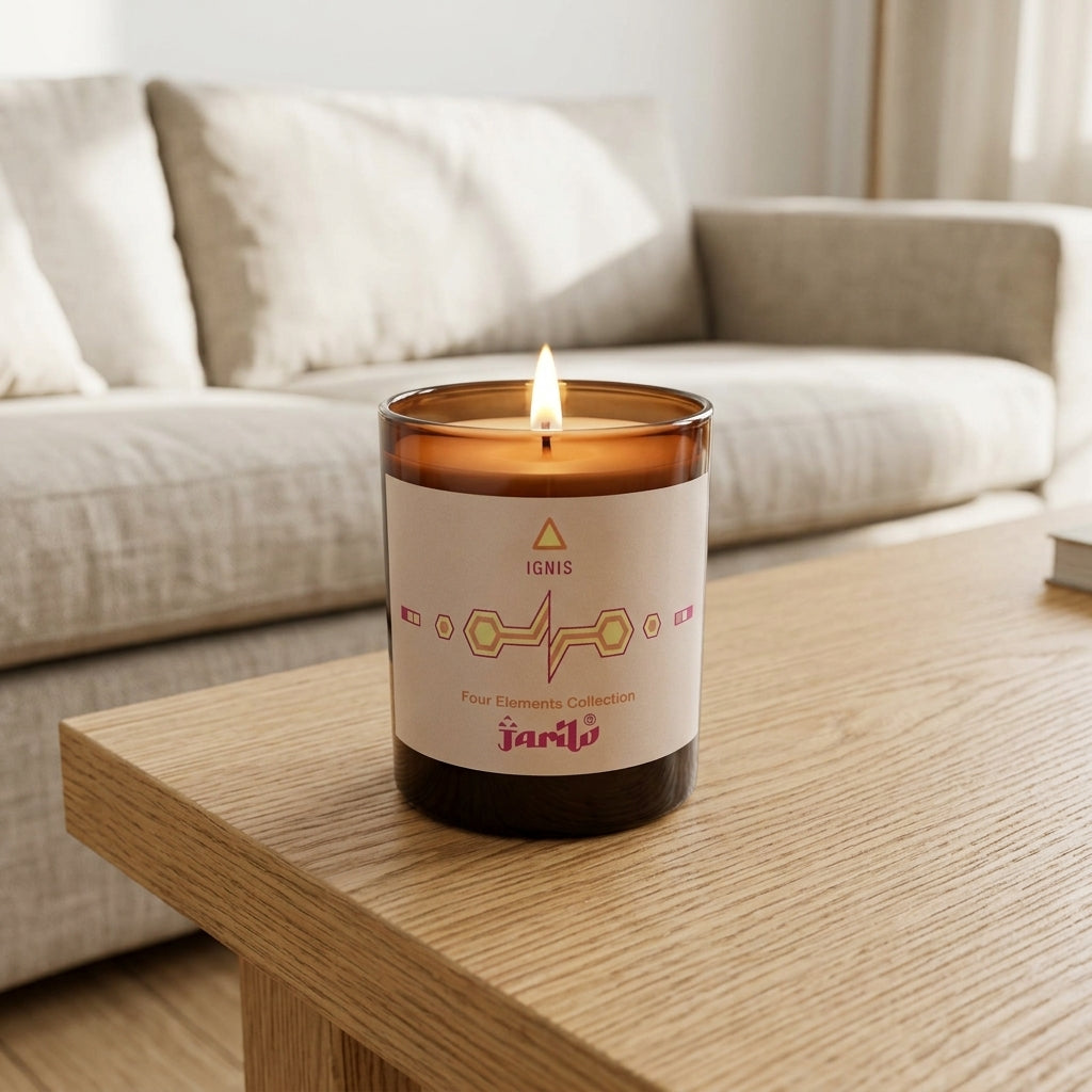 Vela Aromática Artesanal | IGNIS | Notas de | 150g | Jarilo